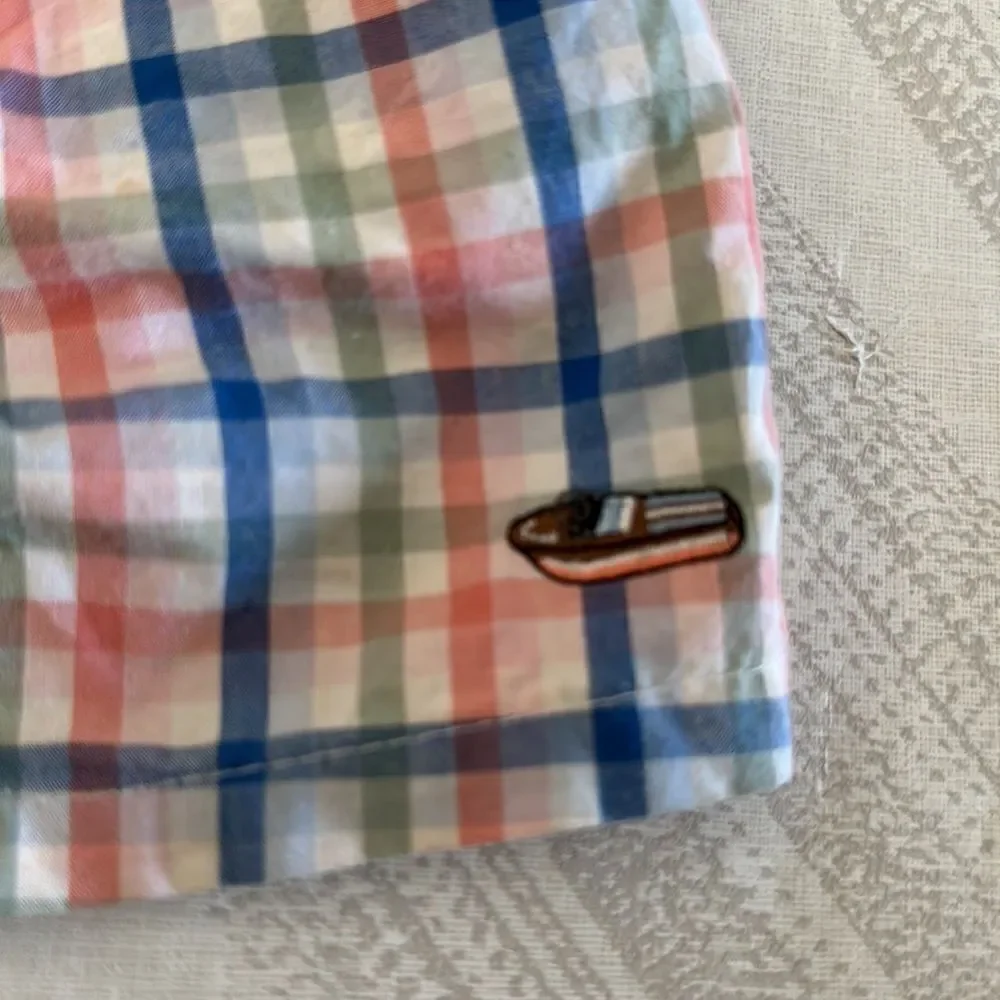 Jacadi Boys Checkered Swim Trunks